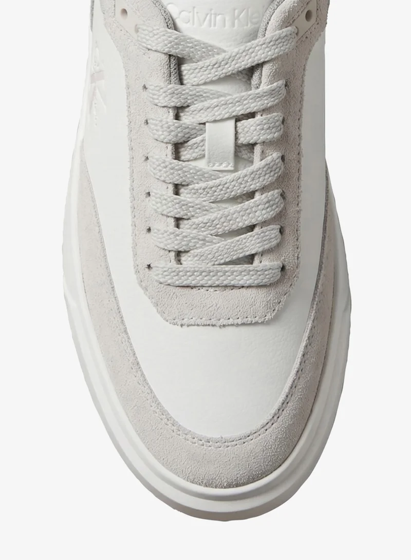 Calvin Klein  Suede and Leather Signature Trainers for Women | Best Price UAE