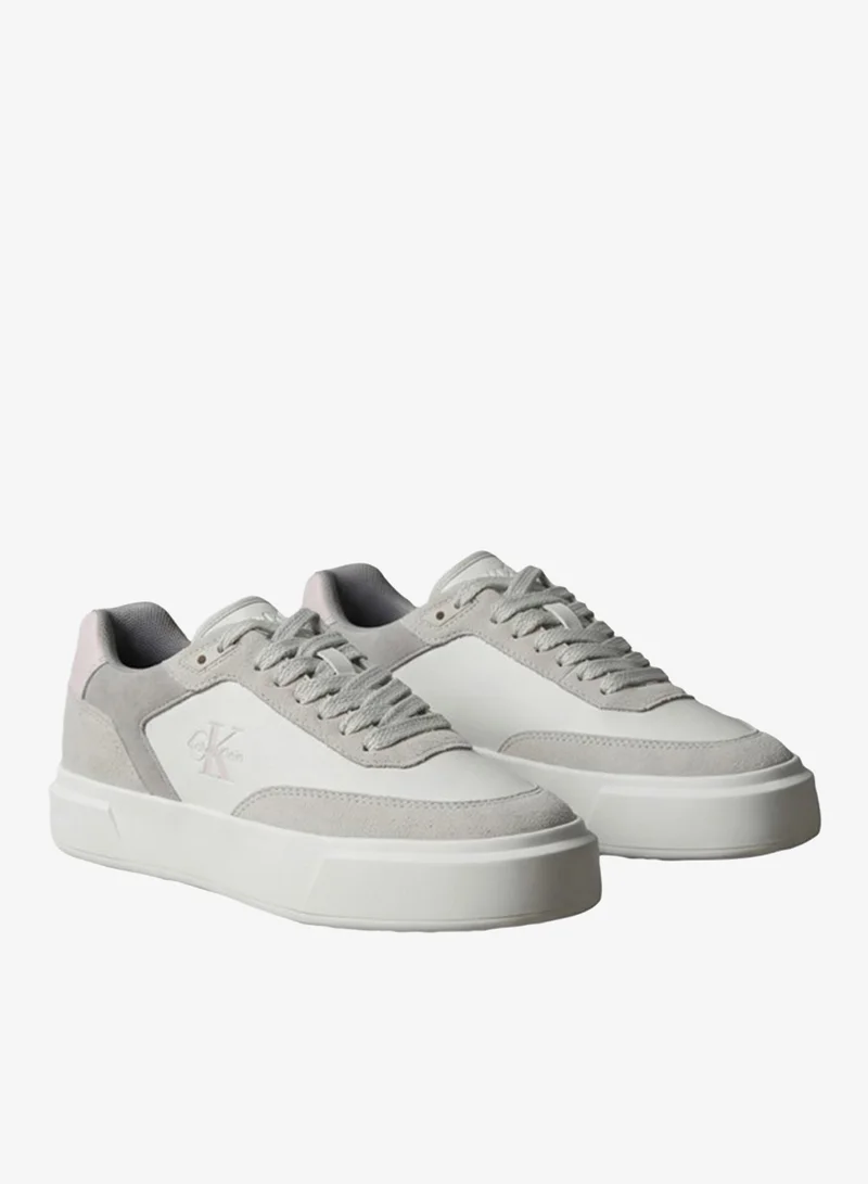 Calvin Klein  Suede and Leather Signature Trainers for Women | Best Price UAE