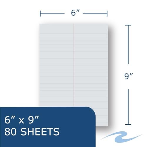 ROARING SPRING Enviroshades Colored Steno Books, 4 Pack of Memo Pads, Assorted Colors, Recycled Paper, 6" x 9", 80 Sheets, Gregg Ruled, Perforated, Wirebound, Heavy Chipboard Back - Image 2
