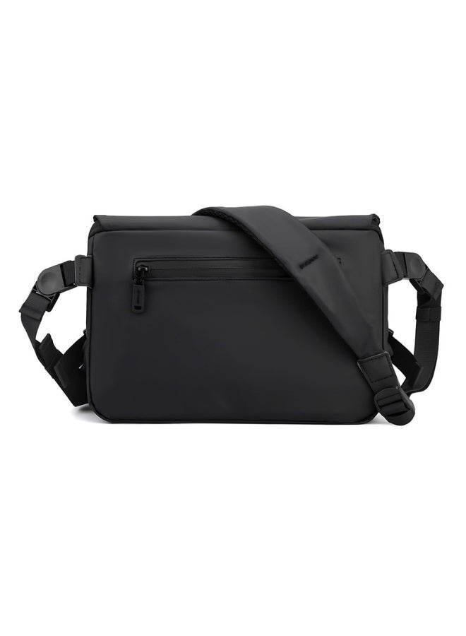 Generic Men's outdoor sports shoulder bag, boys motorcycle style messenger bag, shoulder bag, chest bag, cycling bag, hiking bag, daily commuting side bag, bicycle bag, mobile phone bag, men's bag for teenagers, college students  - Image 4