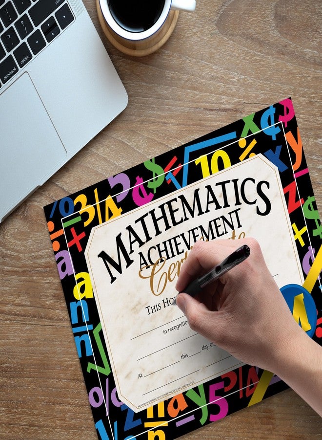 Flipside Products Mathematic Achievement Certificate, Math Recognition, Student Award, Incentive, 8.5" x 11", 30 Per Pack, 5 Packs - Image 5