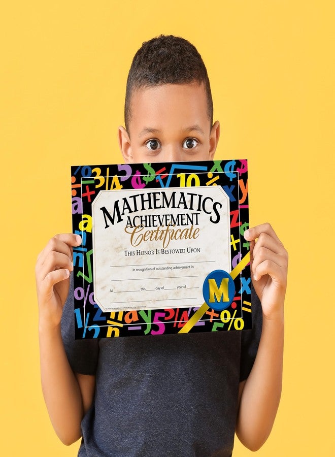 Flipside Products Mathematic Achievement Certificate, Math Recognition, Student Award, Incentive, 8.5" x 11", 30 Per Pack, 5 Packs - Image 4