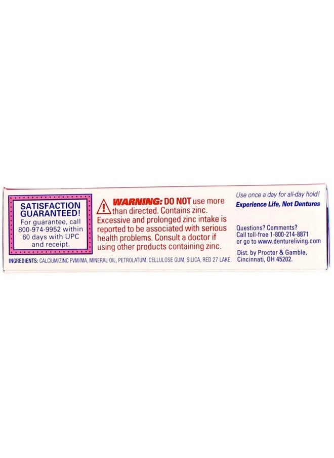 Fixodent Fixodent Original Denture Adhesive Cream 1.4 Oz  - Image 4