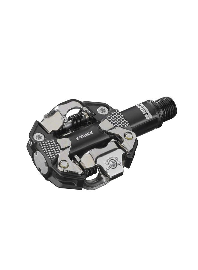 Look Cycle - X-Track MTB Pedals - Standard SPD Mechanism Compatible - Aluminium Body - Double-Sealed Chromoly+ Axle - Robust and Fluid Bike Pedals - Image 1