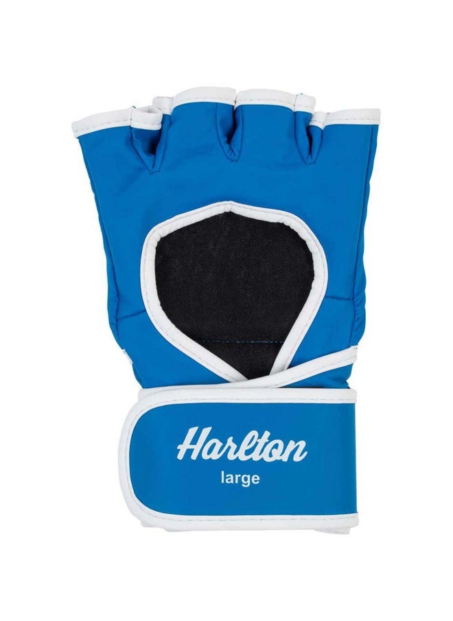 Lonsdale Harlton Mma Gloves Blue/White L  - Image 4
