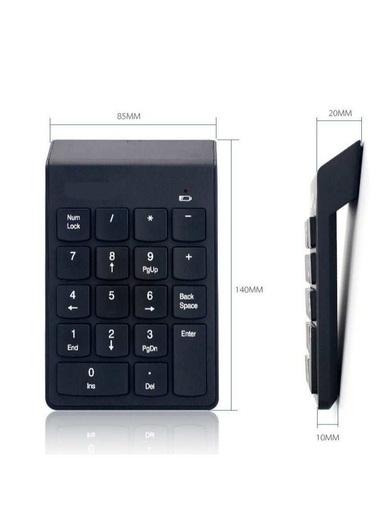 2.4G Wireless Digital Keypad - Computer External USB Wireless Digital Keypad - Financial Accounting Mini Keyboard - Image 4