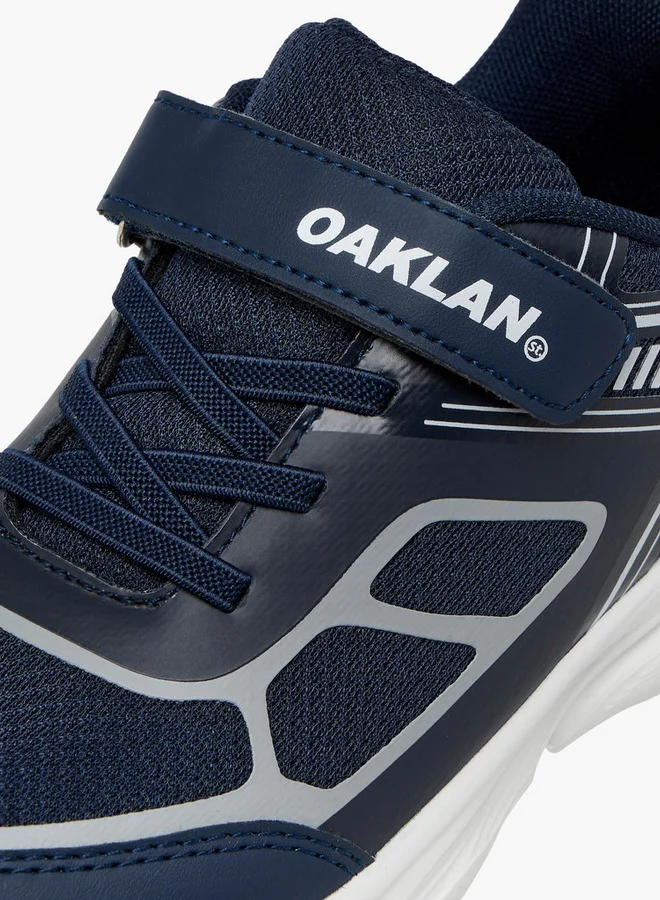 Oaklan by Shoexpress Panelled Shoes with Hook and Loop Closure