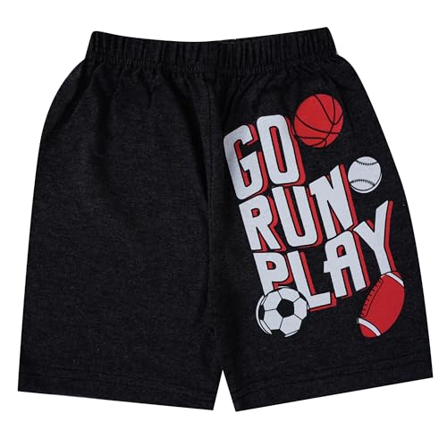 T2F Boys Printed Cotton Regular Fit Shorts(Pack of 5), Assorted, 2-3 Years - Image 2