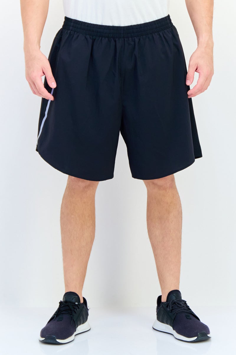 Adidas Men Sportswear Fit 7 Inseam Running Shorts, Black - Image 1