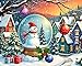Springbok Snowman Snow Globe 1000 Piece Puzzle for Adults and Families A Classic Winter Display of a Giant Snowglobe with a Snowman Inside - Image 2