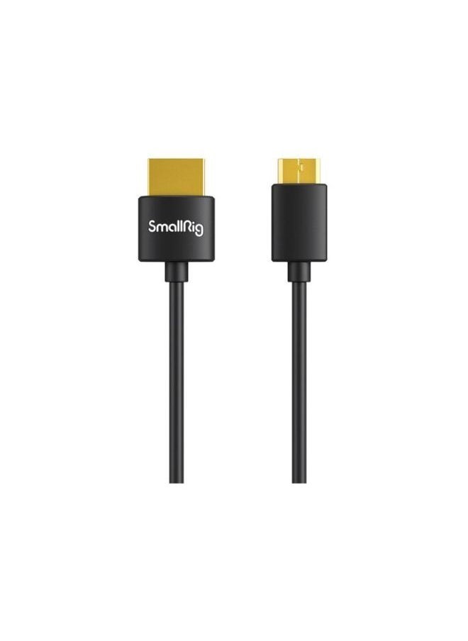 SMALLRIG - SMALLRIG ULTRA SLIM 4K Mini HDMI to Full HDMI (C TO A) 55CM 3041 - Image 1