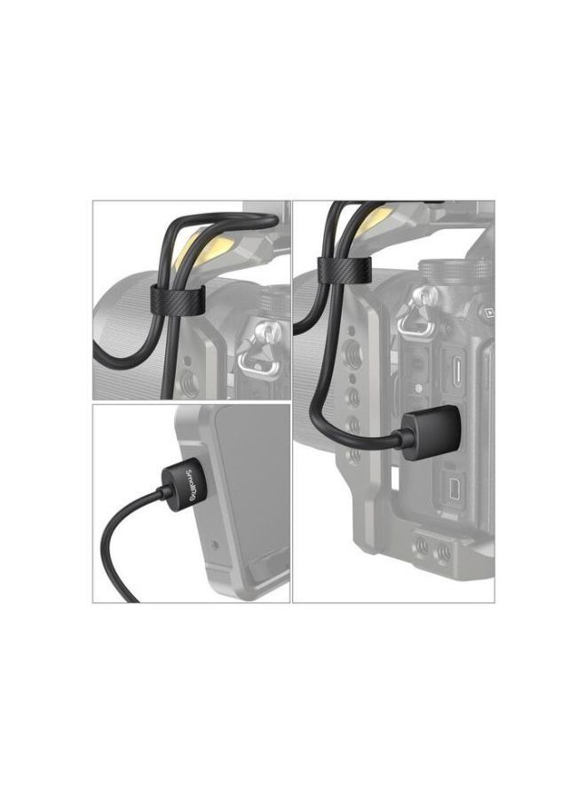 SMALLRIG - SMALLRIG ULTRA SLIM 4K Mini HDMI to Full HDMI (C TO A) 55CM 3041 - Image 1