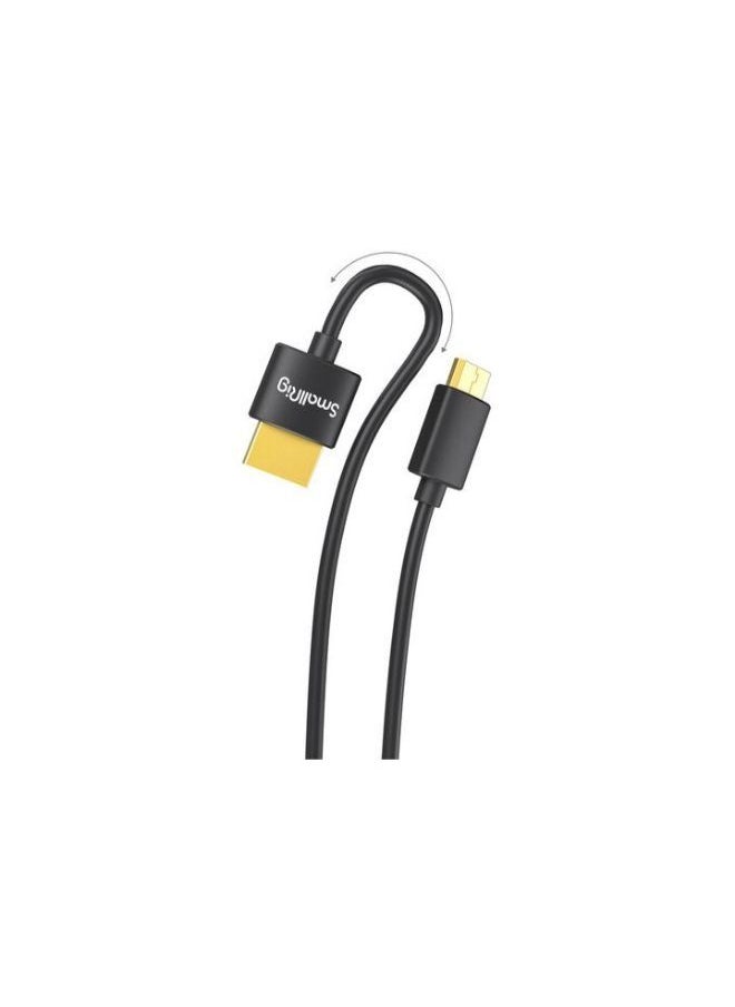 SMALLRIG - SMALLRIG ULTRA SLIM 4K Mini HDMI to Full HDMI (C TO A) 55CM 3041 - Image 1