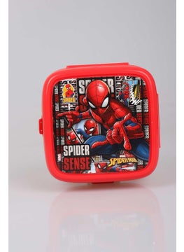 SPIDERMAN Licensed 500 ml Tritan Water Bottle and 2 Tier Lunch Box / Lunch Box Set  - Image 4