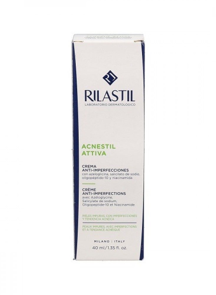 Rilastil Acnestil Attiva Anti-Blemish Cream - 40Ml - Image 3