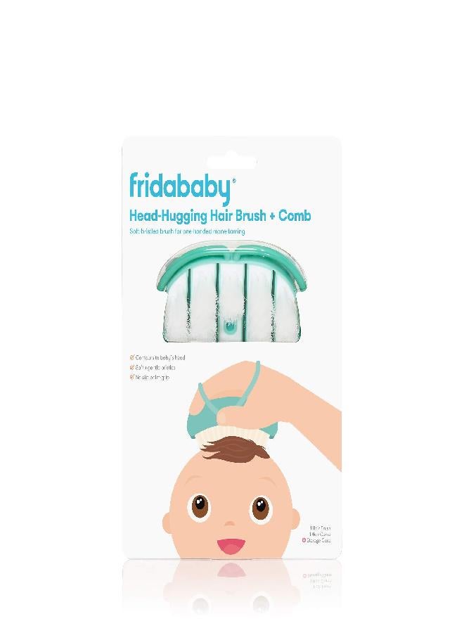 fridababy Frida Baby Infant Head-Hugging Hairbrush + Styling Comb Set, from The Makers of NoseFrida - Image 5