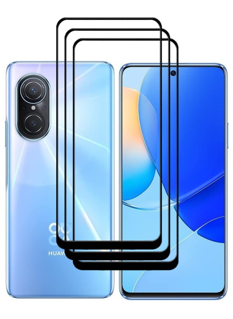 ACLIX 3 Pieces Antistatic ESD Dustproof Premium Quality High Definition Tempered Glass Screen Protector Designed For Huawei nova 9 SE - Image 1
