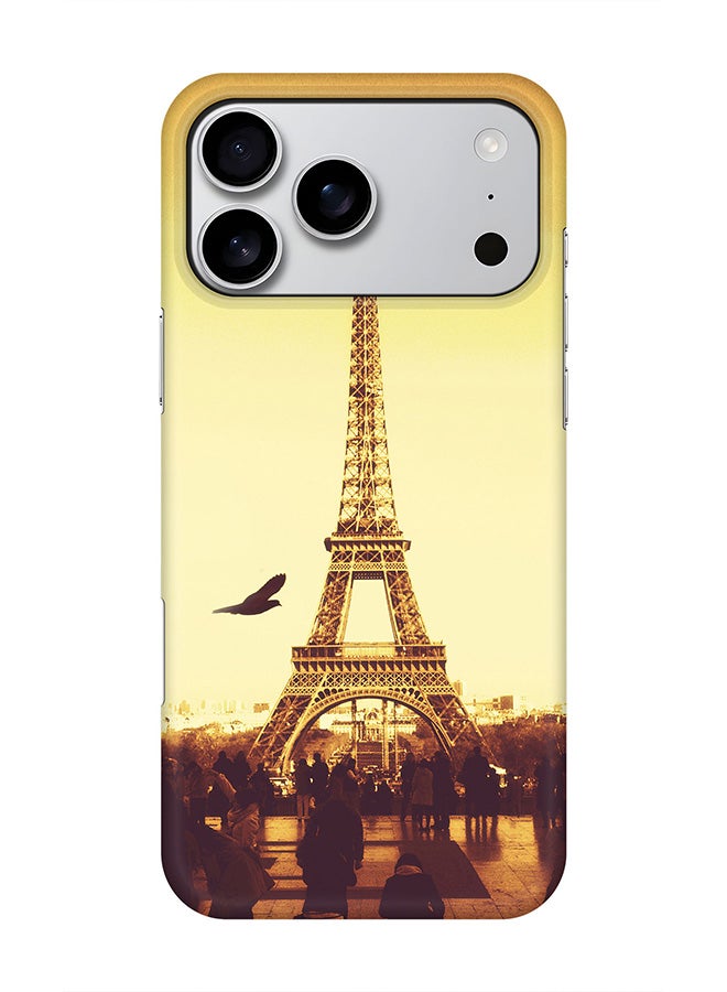 Stylizedd For iPhone 17 Pro Max,Case, [Compatible with MagSafe] Magnetic cover Slim fit Protection Matte, - Paris - Eiffel Tower