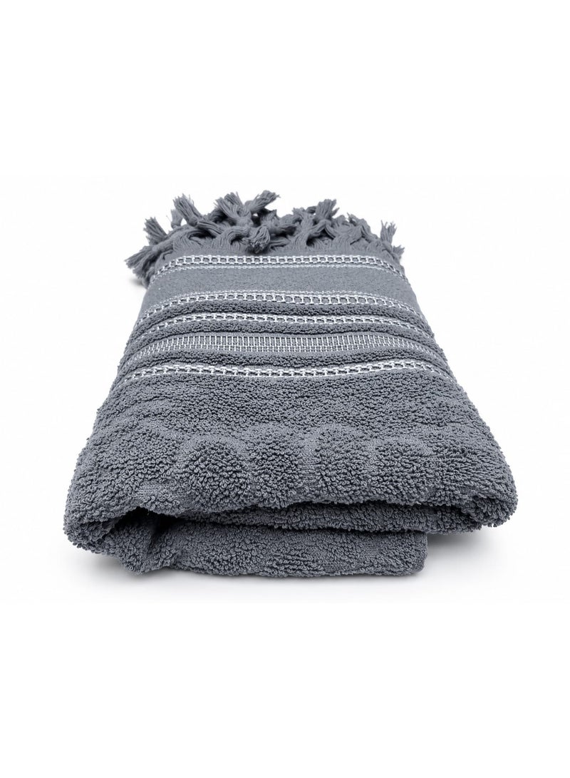 Ultra-soft, highly absorbent cotton towel (55 x 105 cm) - Image 3