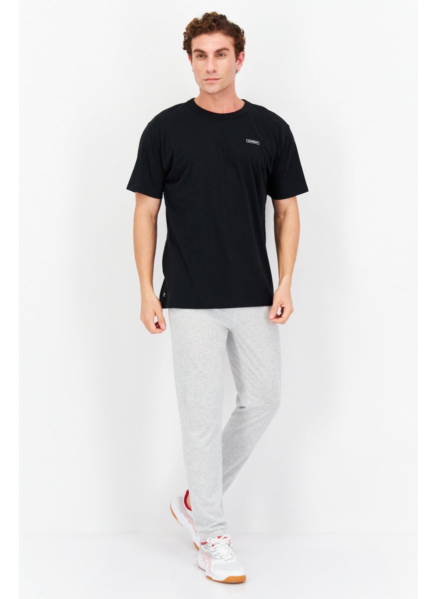 New Balance Men Sportswear Fit Short Sleeve Training T-Shirt, Black  - Image 3