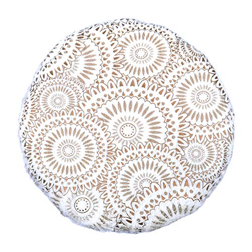 Sterling Stools for Sitting in Living Room Storage Stools for Sitting Storage Boxes for Toys of Kids Round Shape Printed Design - Image 5