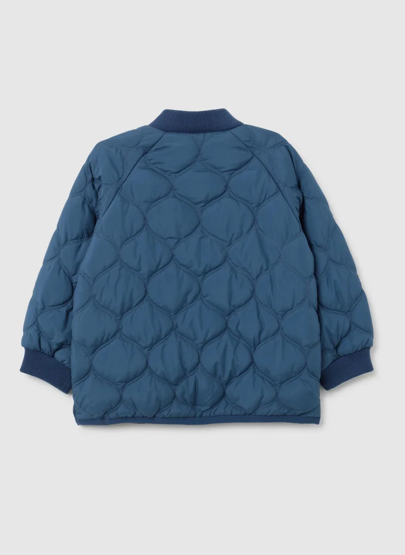 او في اس CHILDREN'S JACKET IN BLUE REGULAR FIT