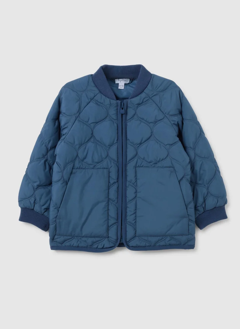 او في اس CHILDREN'S JACKET IN BLUE REGULAR FIT