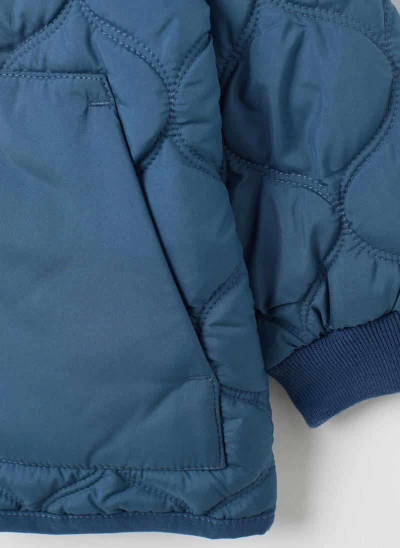 Ovs CHILDREN'S JACKET IN BLUE REGULAR FIT