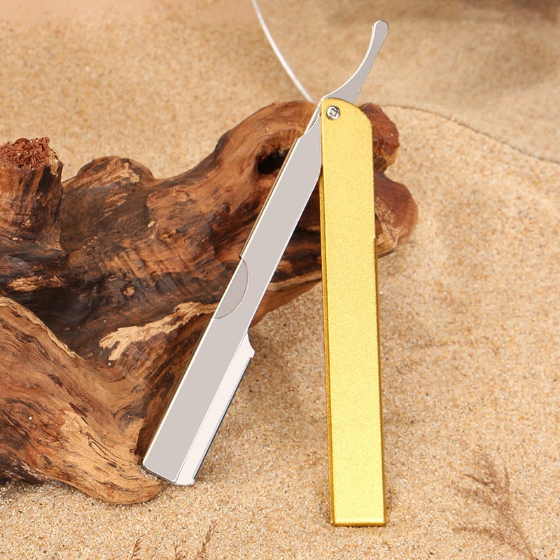 Saudi Razor Generic Cross-Border Men's metal razor manual folding blade old ...