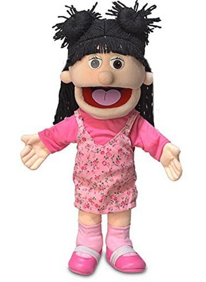 Silly Puppets دميه يد 14" سوزي، فتاة الخوخ - Image 2