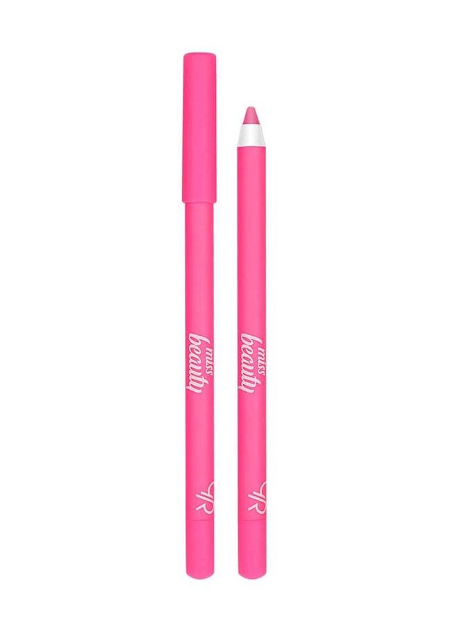 Golden Rose Miss Beauty Colorpop Eye Pencil No 02 Neon Pink  - Image 2