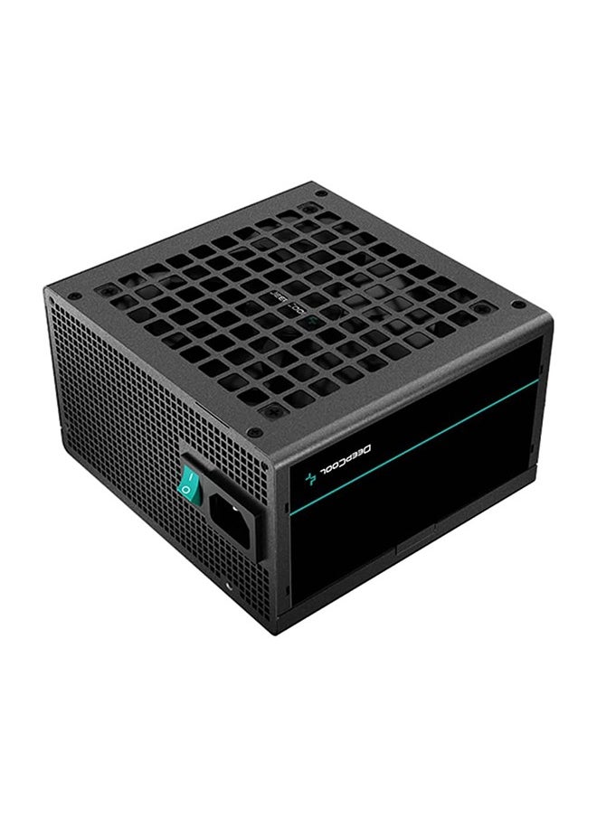 DEEPCOOL مزود الطاقة القياسي Deepcool PF650D 80 Plus، 650 واط، مقاس مروحة 120 مم، محمل هايبرو، معامل معامل القدرة النشط + أنبوب مزدوج للأمام، مكثف تايواني، حماية OPP/OVP/SCP، أسود  - Image 5