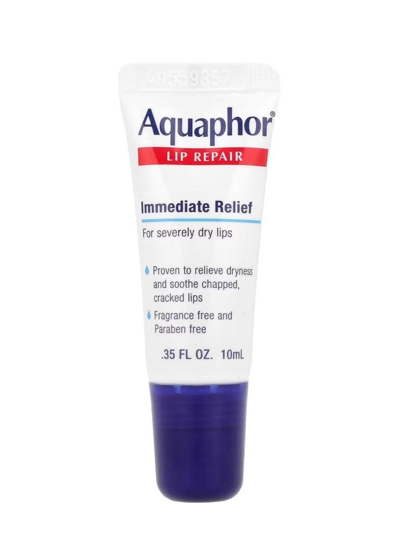 Aquaphor - Lip Repair Immediate Relief Fragrance Free 0.35 fl oz (10 ml) - Image 1