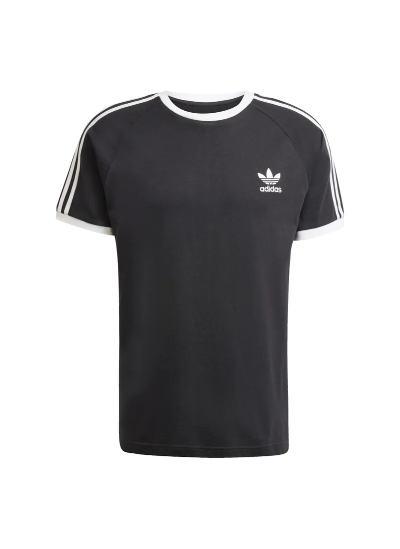 اديداس adidas 3-STRIPES TEE Black Originals Men T-SHIRTS