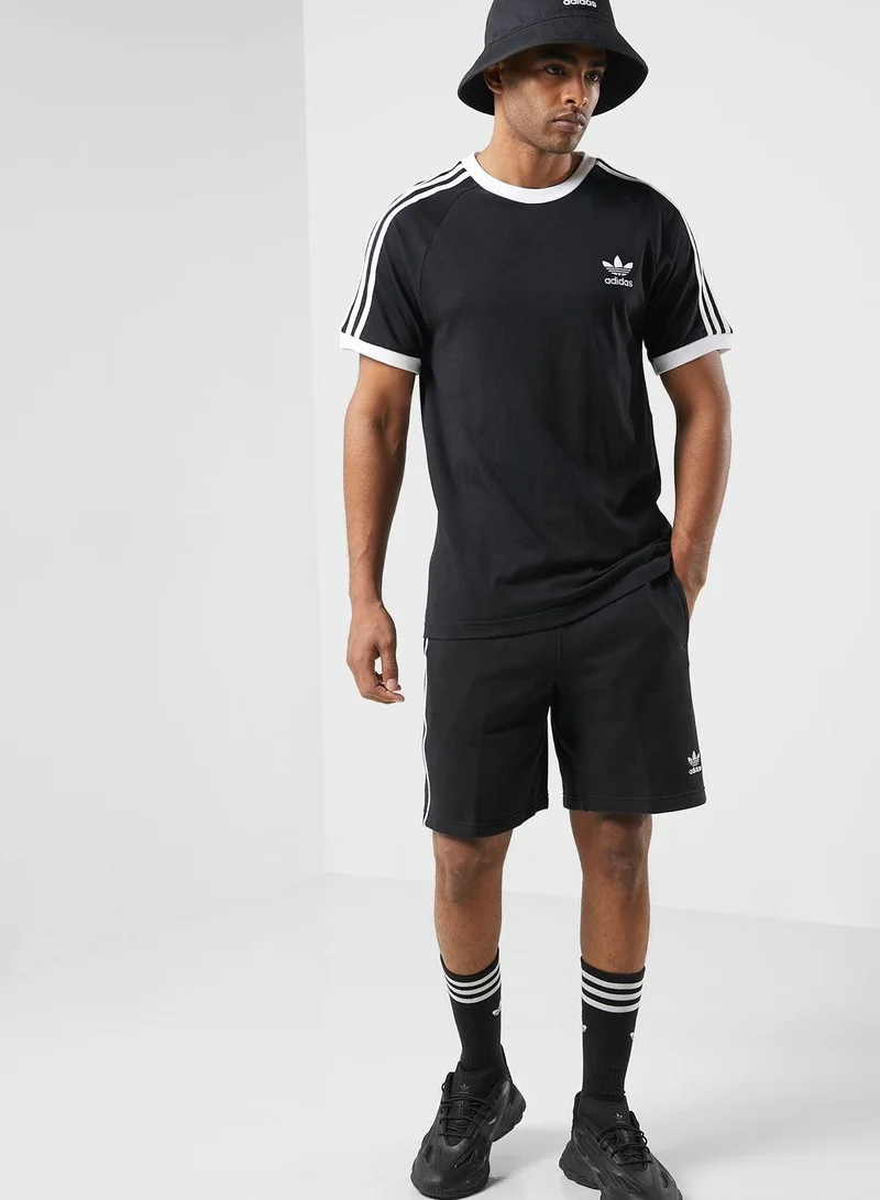 Adidas 3-STRIPES TEE Black Originals Men T-SHIRTS