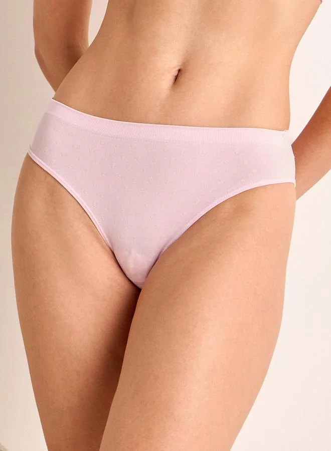 Splash FAV Intimates Polka Dot Print Bikini Briefs