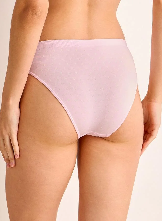 Splash FAV Intimates Polka Dot Print Bikini Briefs