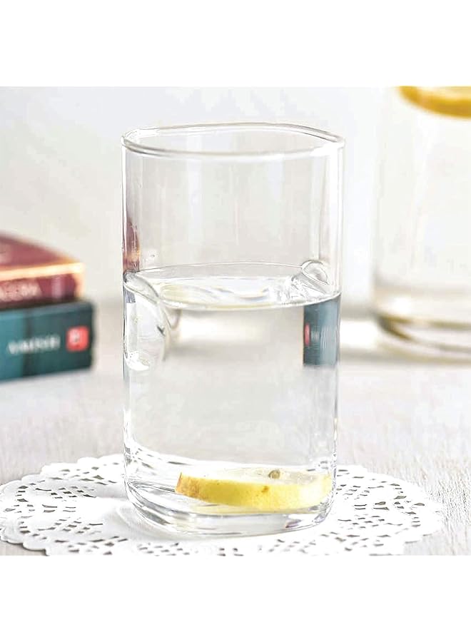 Unity Hi Ball Glass, Set Of 6, Clear, 290 Ml, B0211006, Mocktail Glass, Highball Glass, Beverage Glass, Water Glass, Juice Glass