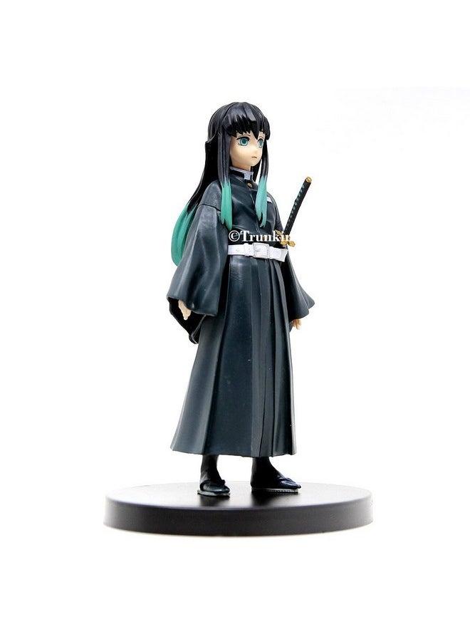 Trunkin - Trunkin Rubber Demon Slayer Muichiro Tokito Action Figure The Mist Hashira Figurine Standie Collectible Figure Manga Weeb,10 cm - Image 1
