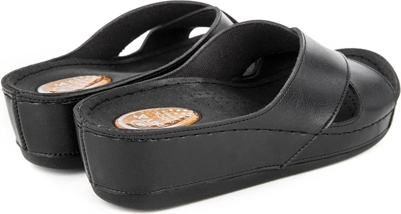 مويا Orthopedix Byblos Anatomical Heel Spur Gel Supported All Seasons Women's Slippers 31135