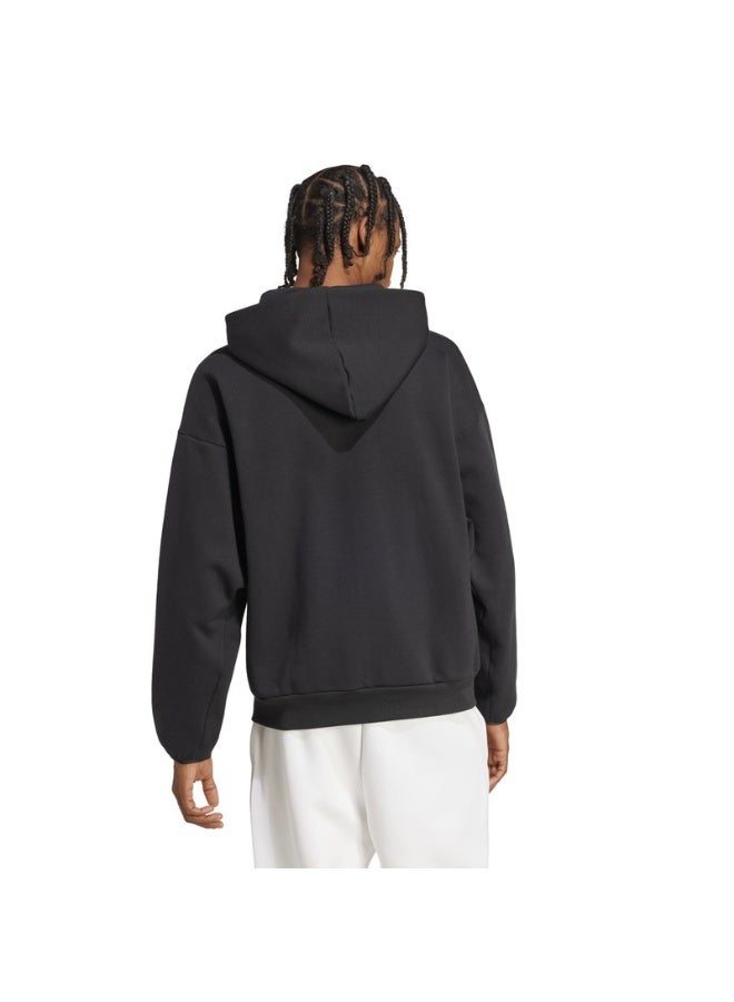 Adidas Adidas M Fi Sl Fz Black Training Track Tops For Men XS - Image 4