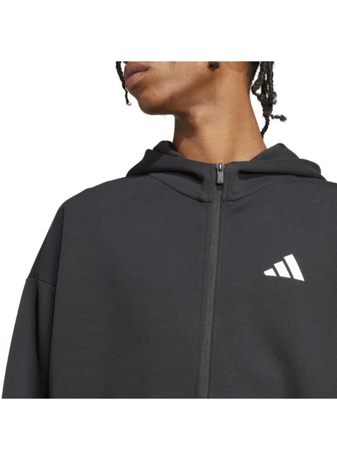 Adidas Future Icons Small Logo Full-Zip Hoodie