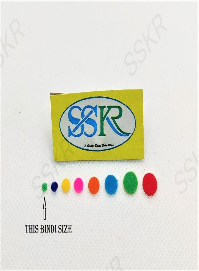 SSKR Multicolor Bindi - Pack of 6 Boxes (1.5 mm, Multi Color) - Image 4
