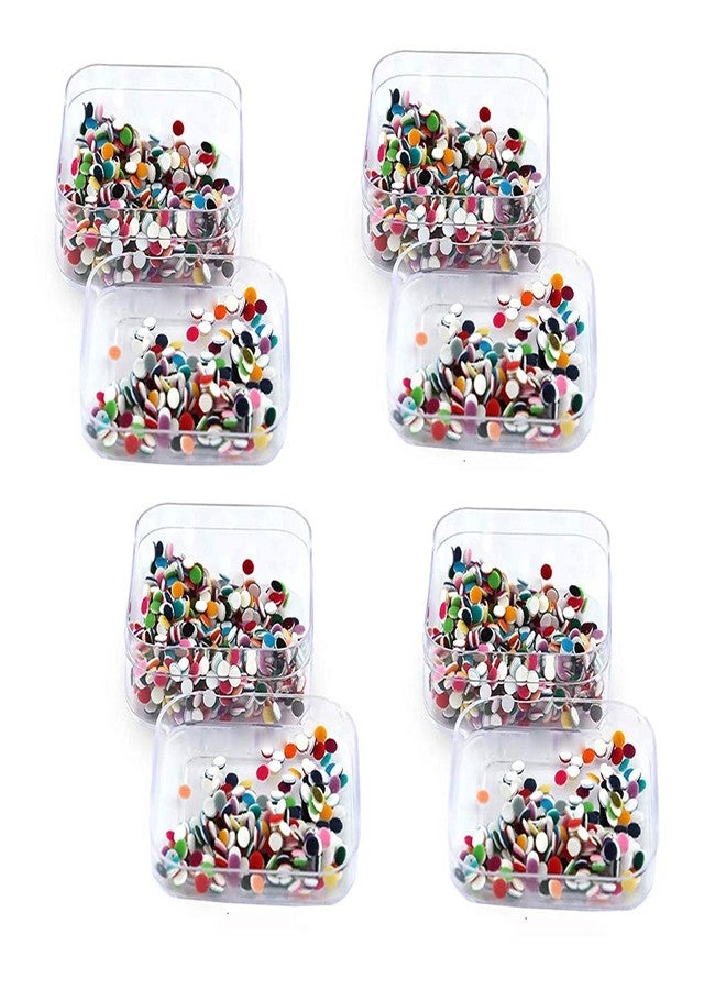 SSKR Multicolor Bindi - Pack of 6 Boxes (1.5 mm, Multi Color) - Image 1