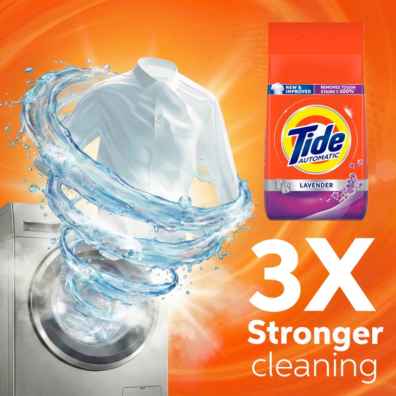 Tide Automatic Powder, Lavender, 2.5 KG - Image 2