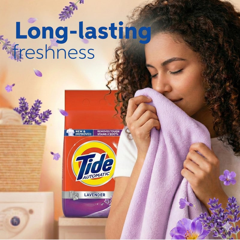 Tide Automatic Powder, Lavender, 2.5 KG - Image 3