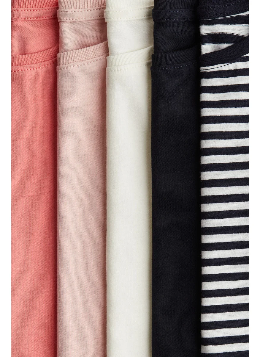 H&M 5-Pack Cotton T-Shirts