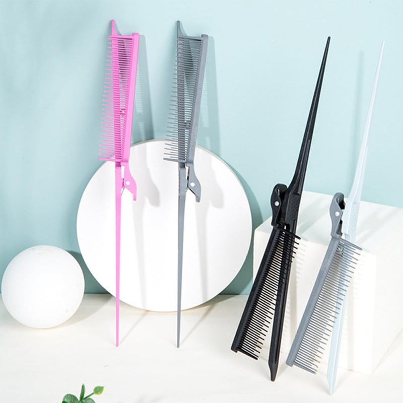 3pcs Fine Tooth Rat Tail Hair Combs Carbon Fiber Styling Combs for Highlighting Parting and Teasing Hair - Image 5