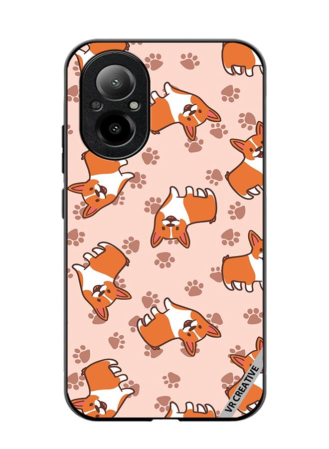 VR CREATIVE Protective Case Cover For Realme C67 4G Animal Design Multicolour - Image 1