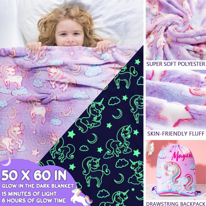 Qinline Easter Gifts for Girls, Unicorn Birthday Gifts Basket for Girls Age 3 4 5 6 7 8 9 10 Years Old, Girl Toy Age 6-8, Teen Girl Gift Trendy Stuff for Toddler 8-12, Easter Eggs Stuffers for Daughter Niece - Image 4